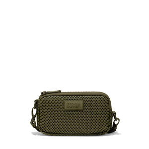 Mara Phone Sling in Dark Moss Air Mesh