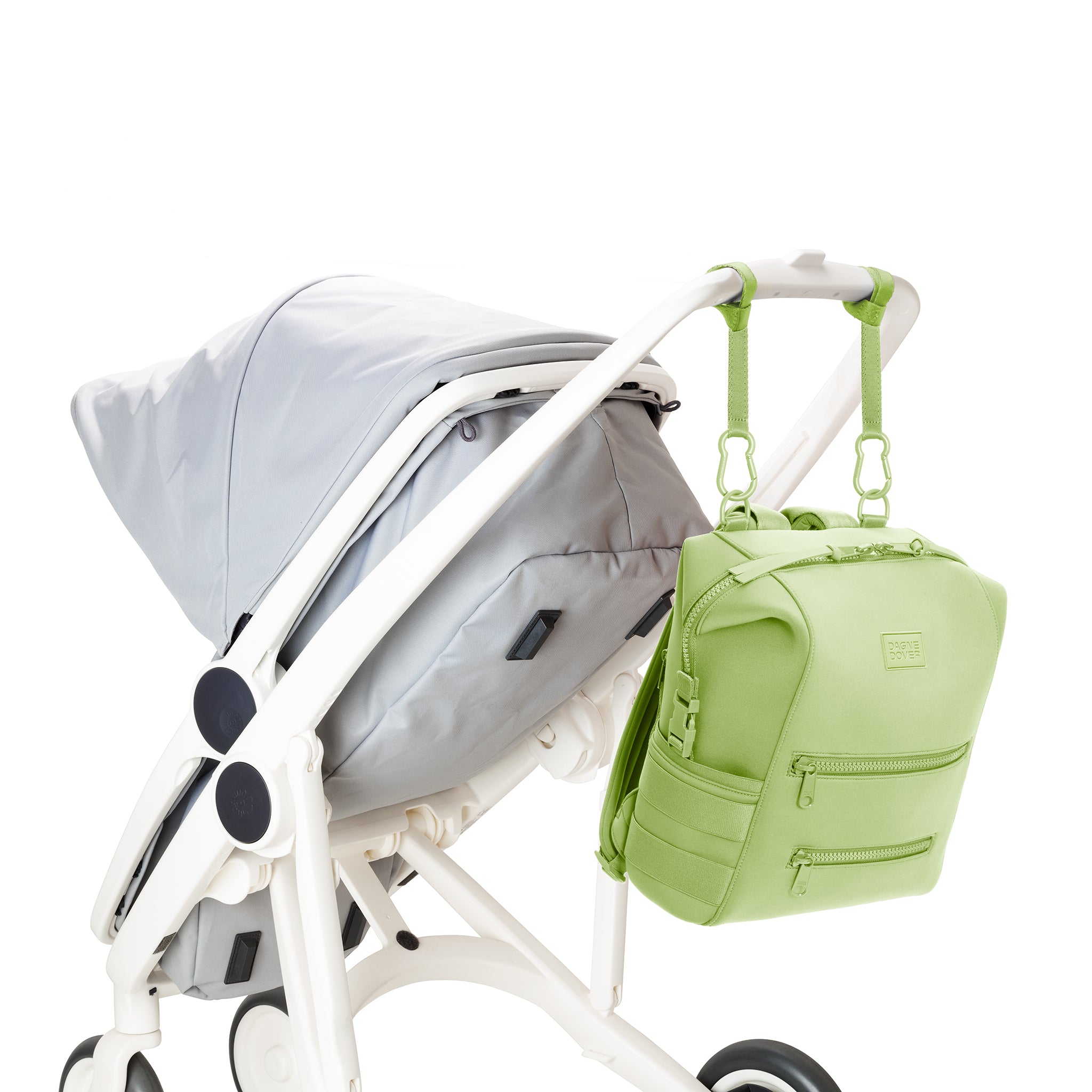 Indi Diaper Backpack in Matcha Latte. Medium - Image 5