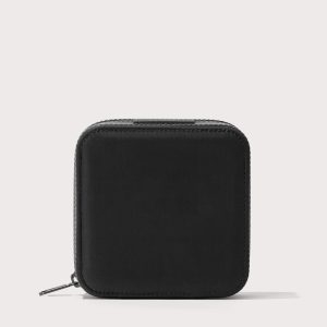 Frankie Jewelry Case in Onyx. Large