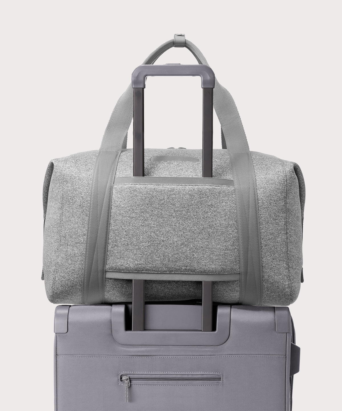 Landon Carryall in Heather Grey. Extra Large - Image 7