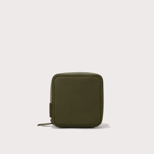 Arlo Tech Organizer in Dark Moss. Small
