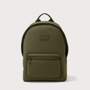 Dakota Backpack in Dark Moss. Medium