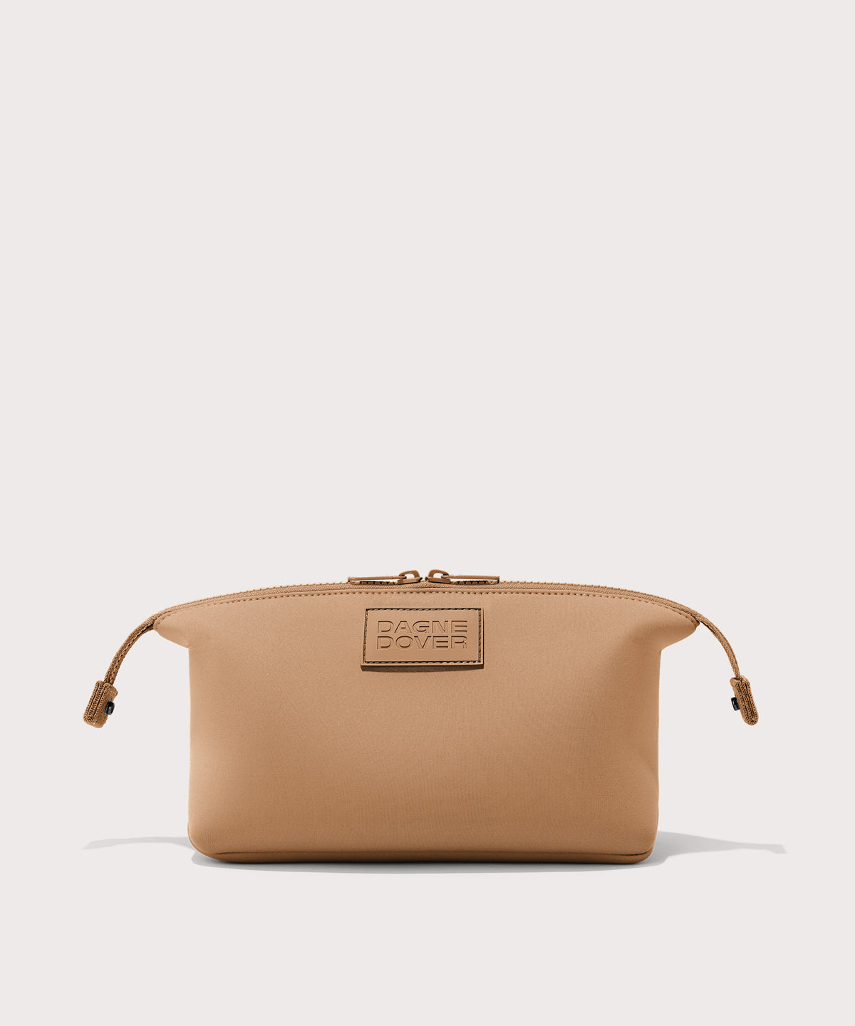 Hunter Toiletry Bag in Camel. Large - Image 6