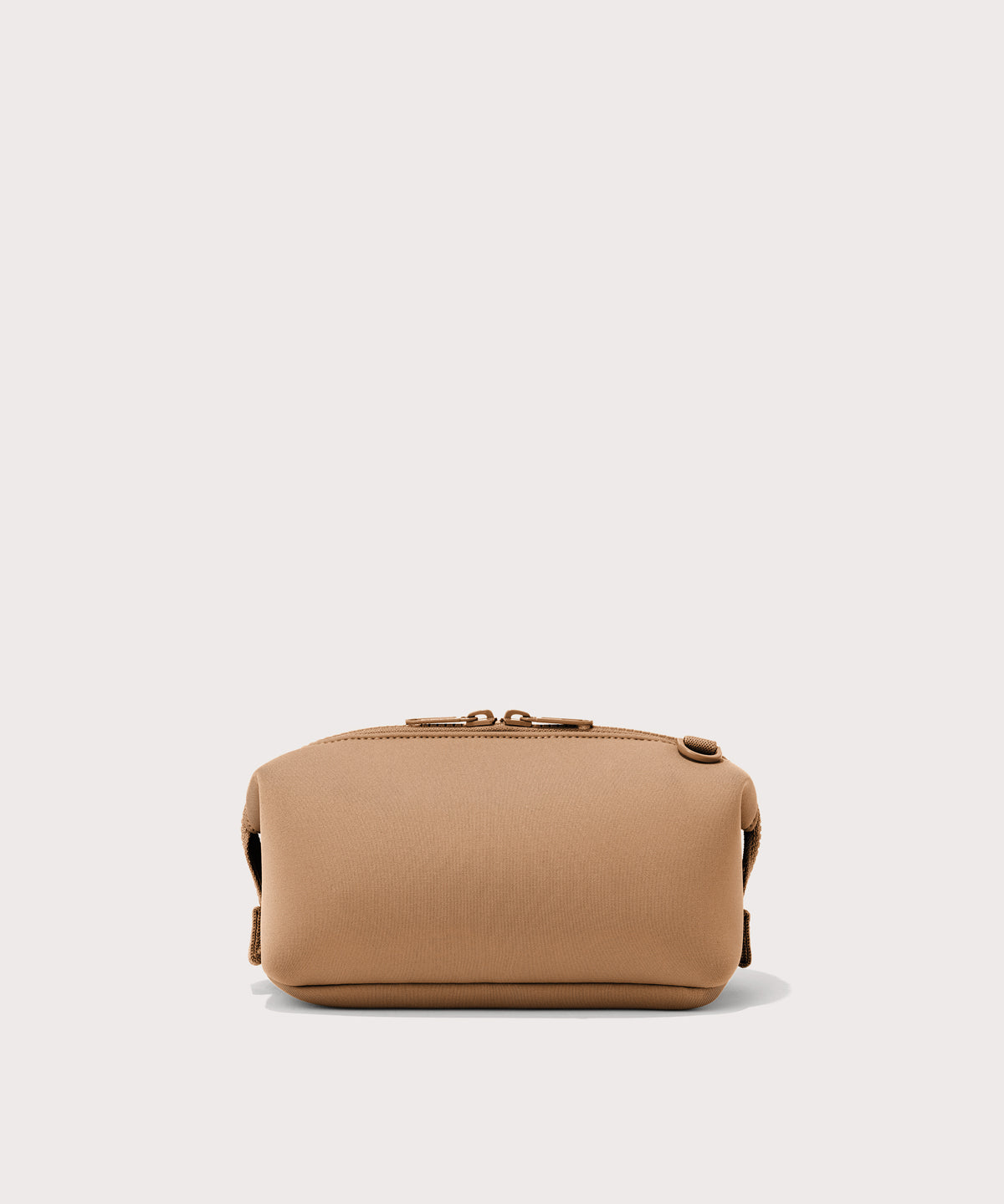 Hunter Toiletry Bag in Camel. Small - Image 5