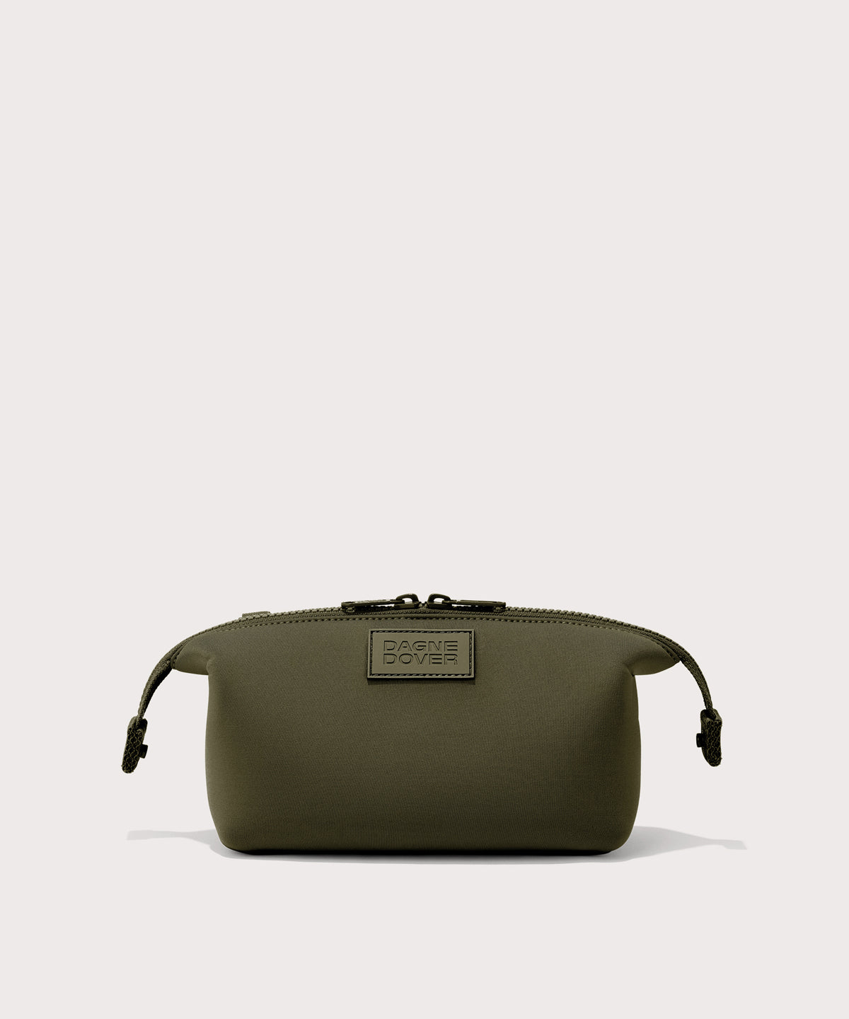 Hunter Toiletry Bag in Dark Moss. Small - Image 6