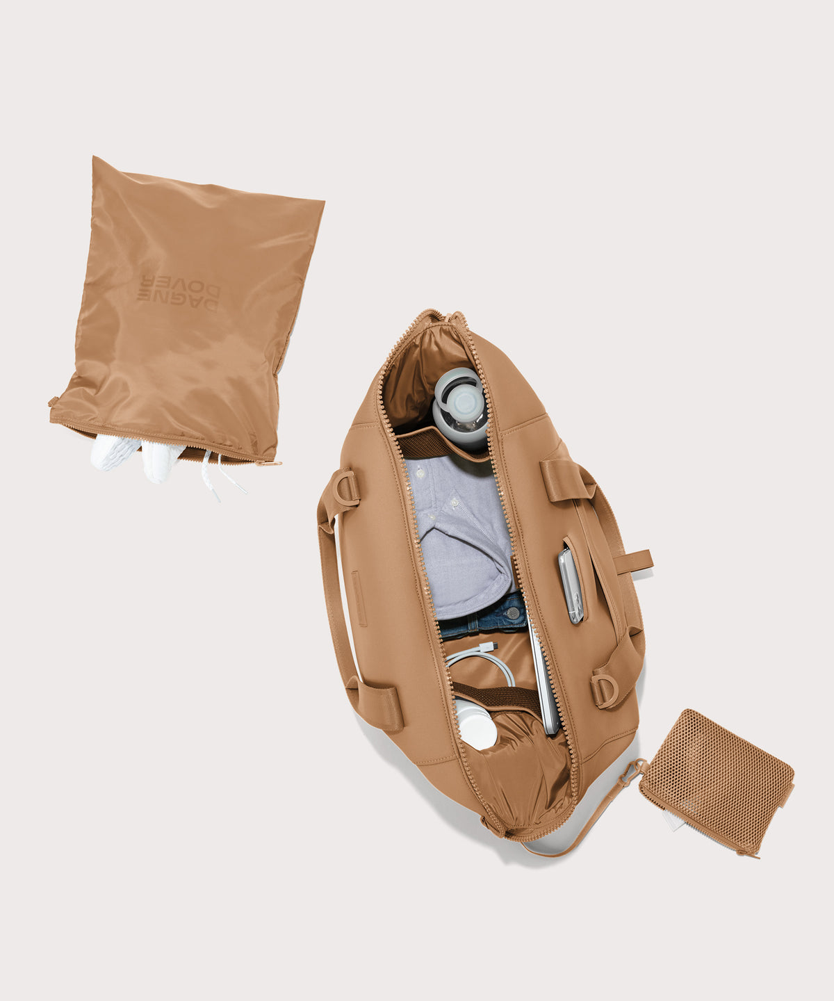 Landon Carryall in Camel. Large - Image 2