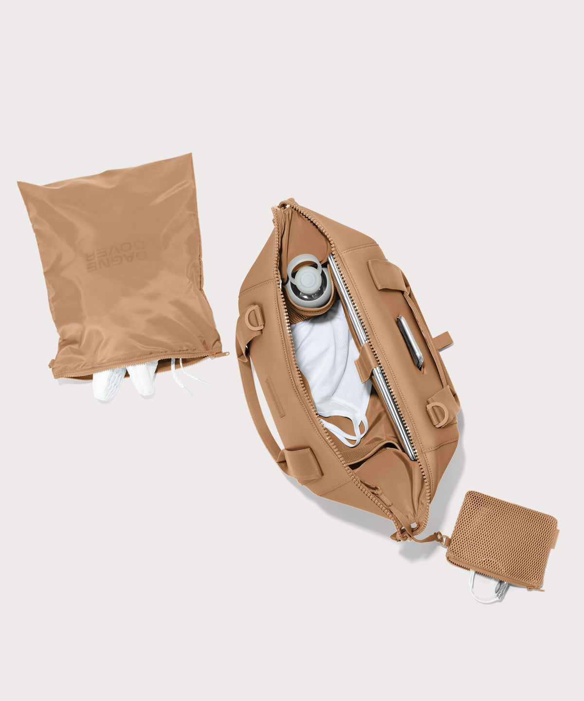 Landon Carryall in Camel. Medium - Image 2