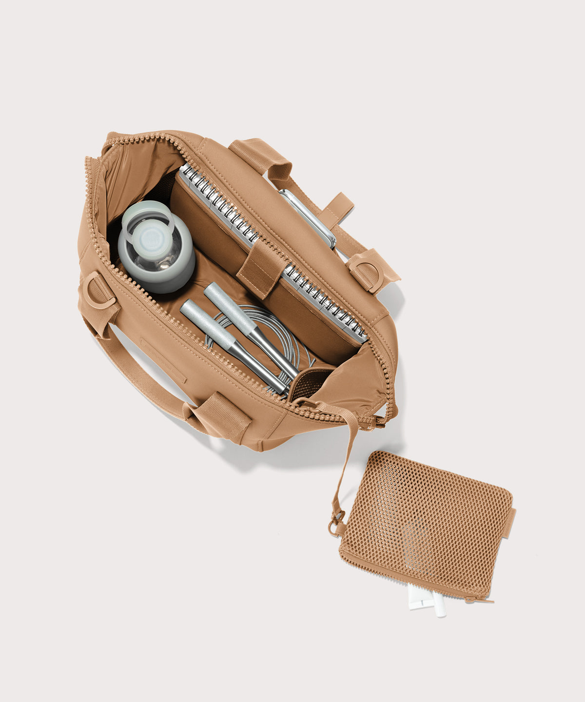 Landon Carryall in Camel. Small - Image 2