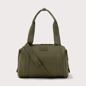Landon Carryall in Dark Moss. Medium