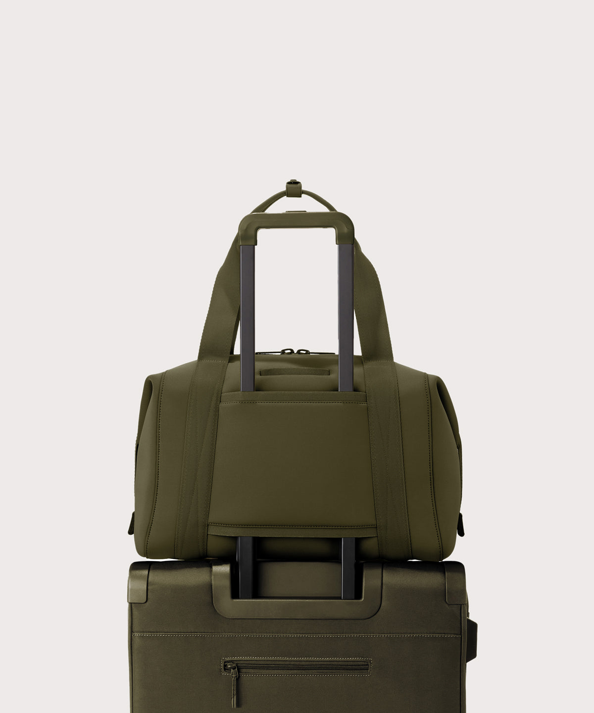 Landon Carryall in Dark Moss. Large - Image 7