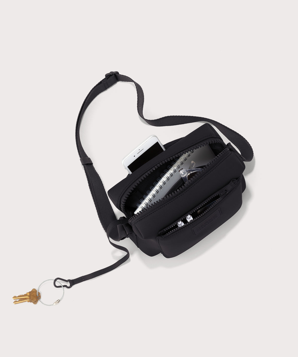 Micah Crossbody in Onyx - Image 2