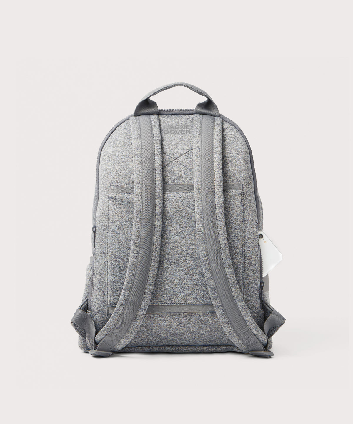 Dakota Backpack in Heather Grey. Large - Image 4