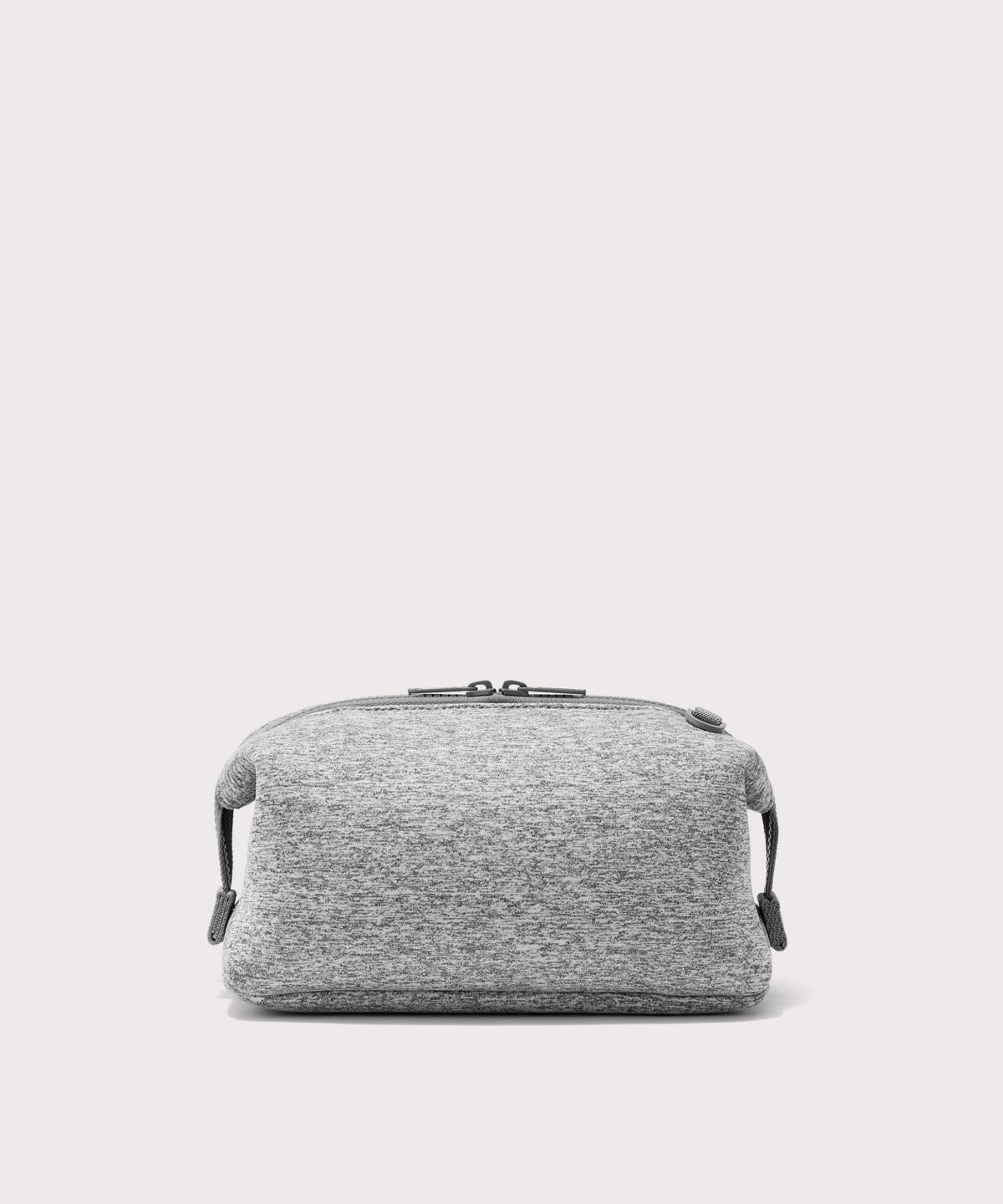 Hunter Toiletry Bag in Heather Grey. Large - Image 5