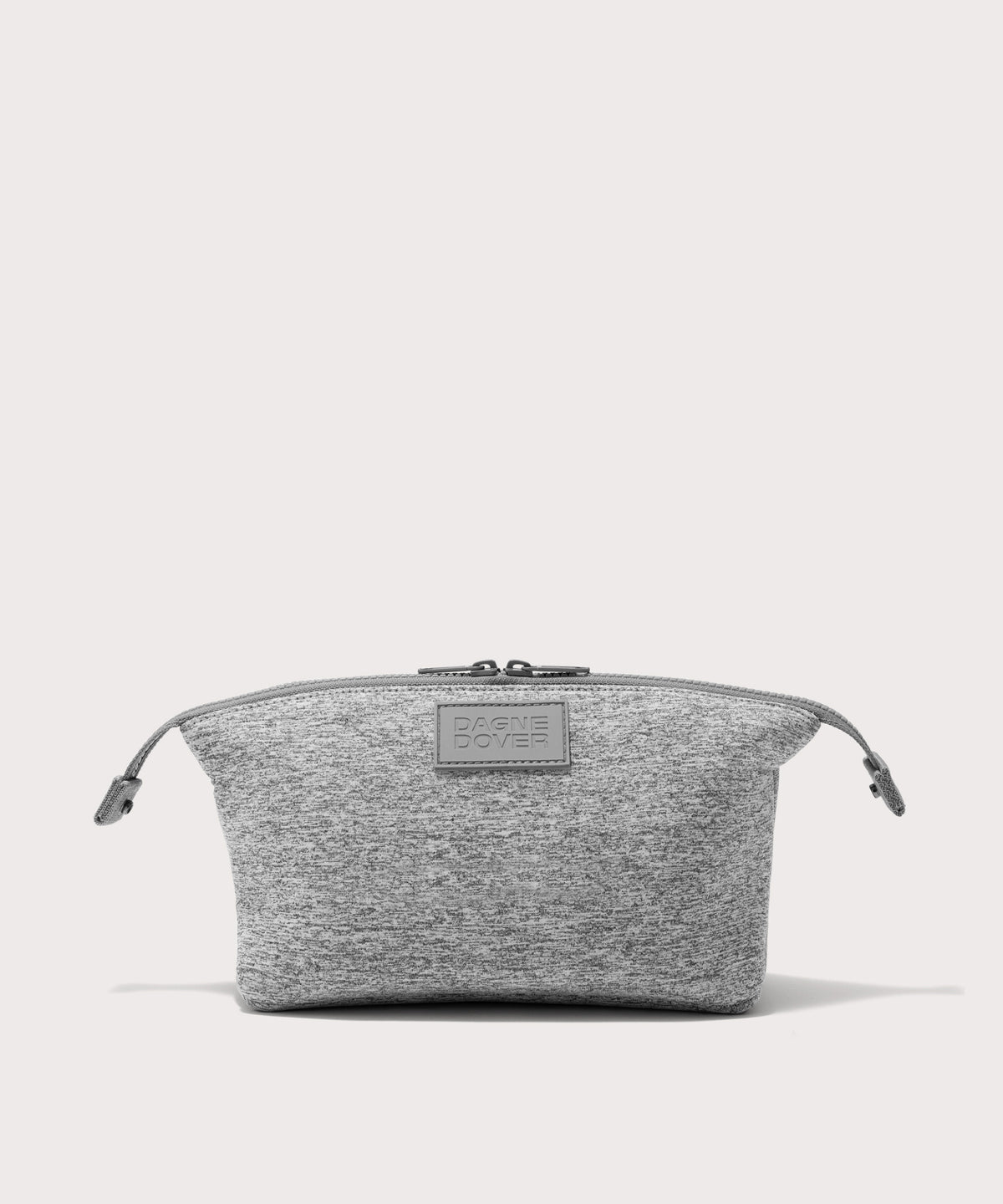 Hunter Toiletry Bag in Heather Grey. Large - Image 6