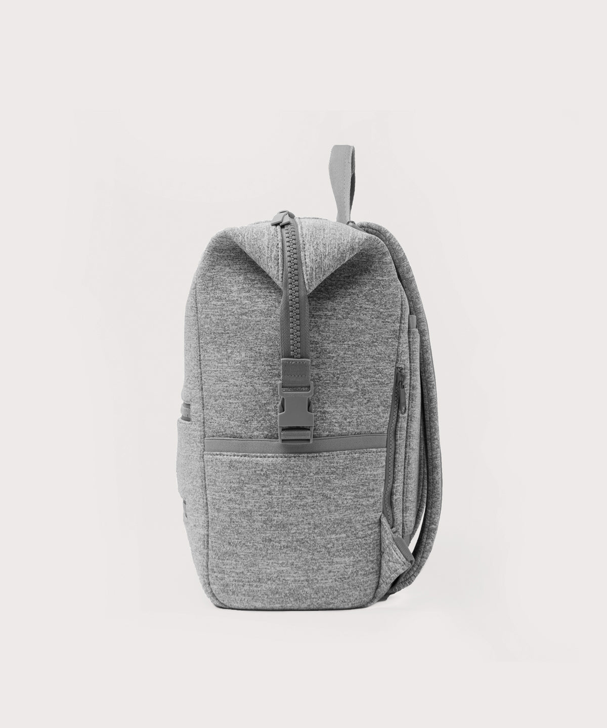 Indi Diaper Backpack in Heather Grey. Large - Image 5