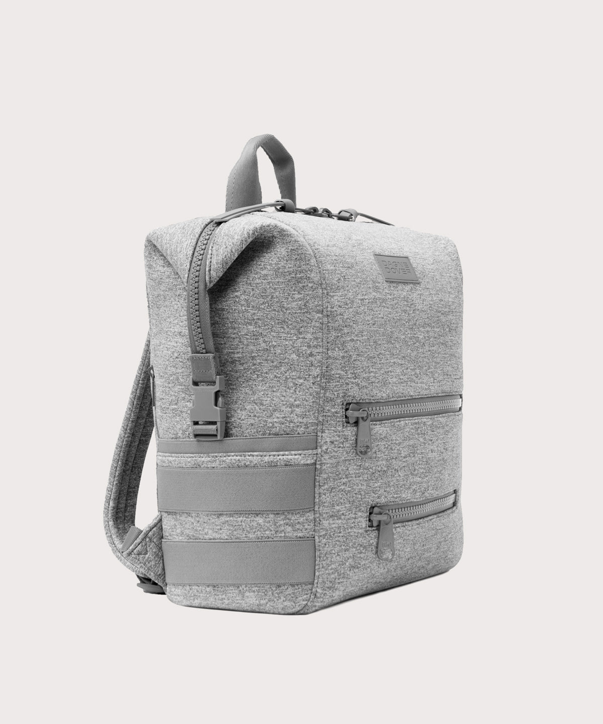 Indi Diaper Backpack in Heather Grey. Large - Image 3