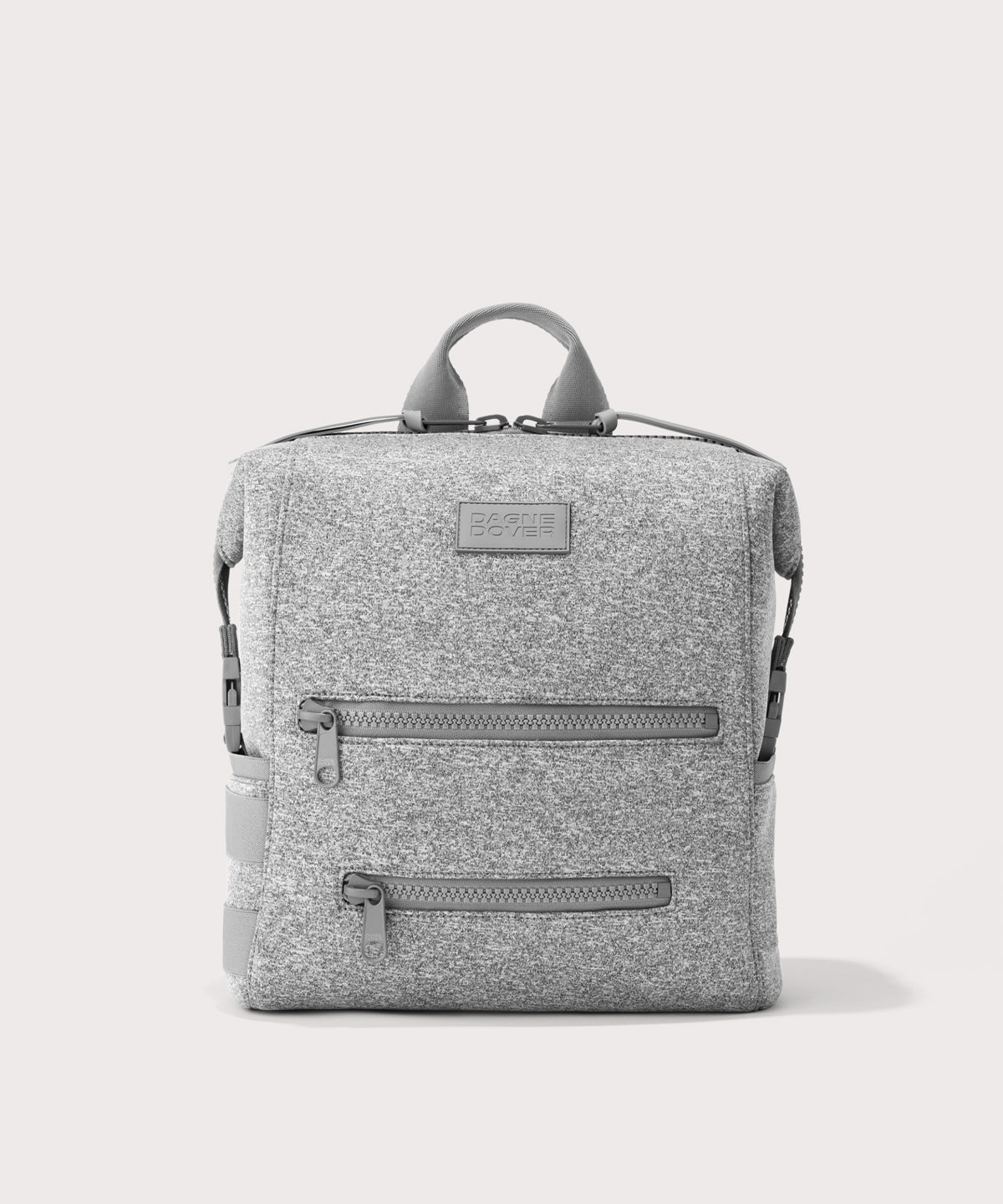 Indi Diaper Backpack in Heather Grey. Medium