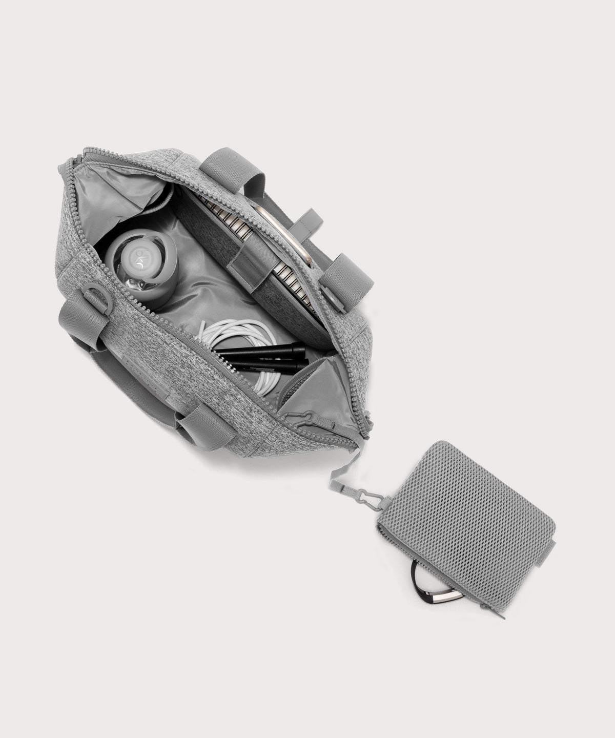 Landon Carryall in Heather Grey. Small - Image 2