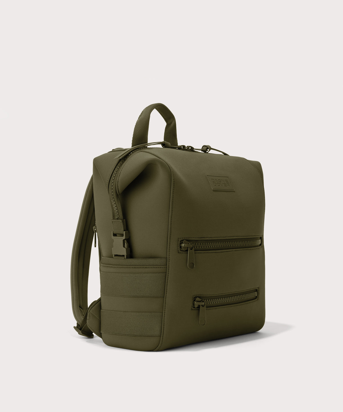 Indi Diaper Backpack in Dark Moss. Medium - Image 3