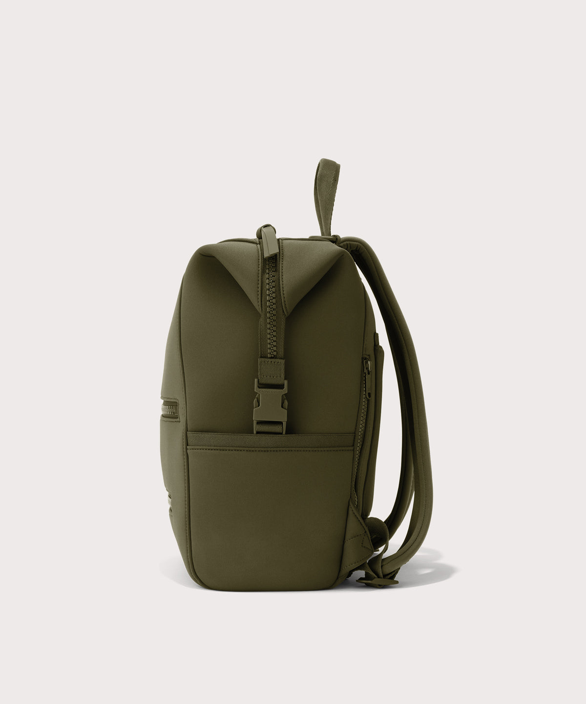 Indi Diaper Backpack in Dark Moss. Medium - Image 5