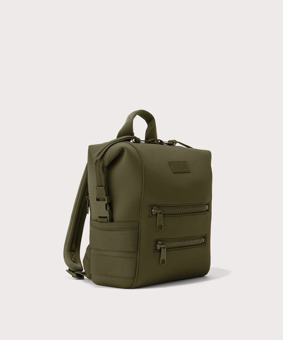 Indi Diaper Backpack in Dark Moss. Small - Image 3