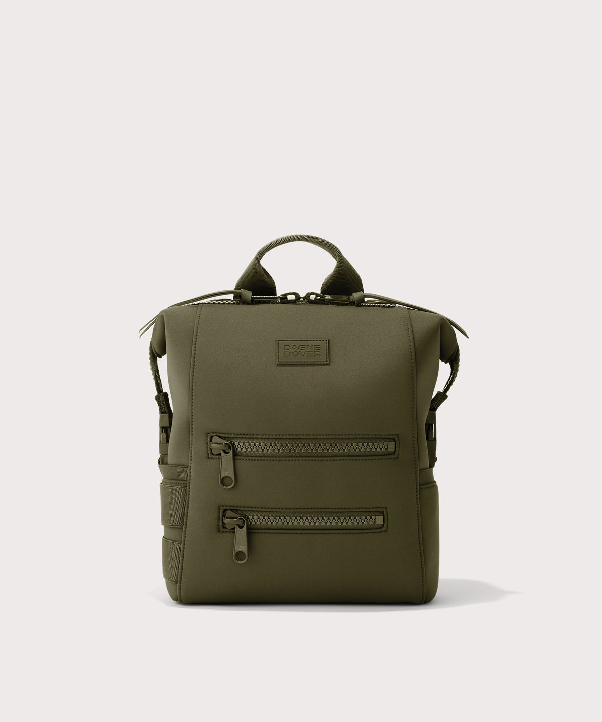 Indi Diaper Backpack in Dark Moss. Small