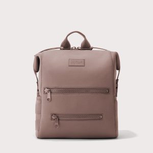 Indi Diaper Backpack in Dune. Medium