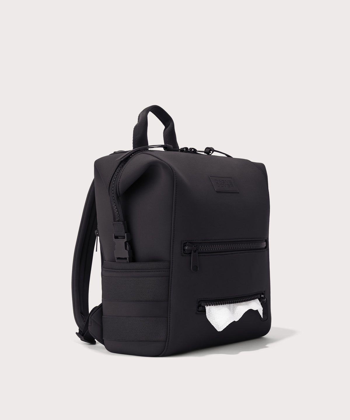Indi Diaper Backpack in Onyx. Medium - Image 6