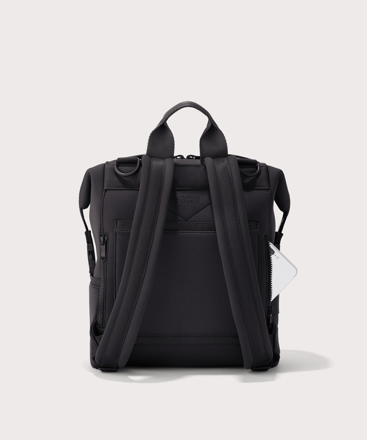 Indi Diaper Backpack in Onyx. Medium - Image 4