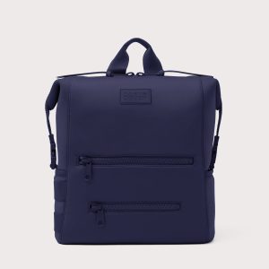 Indi Diaper Backpack in Storm. Large