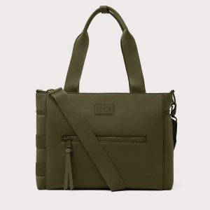 Wade Diaper Tote in Dark Moss