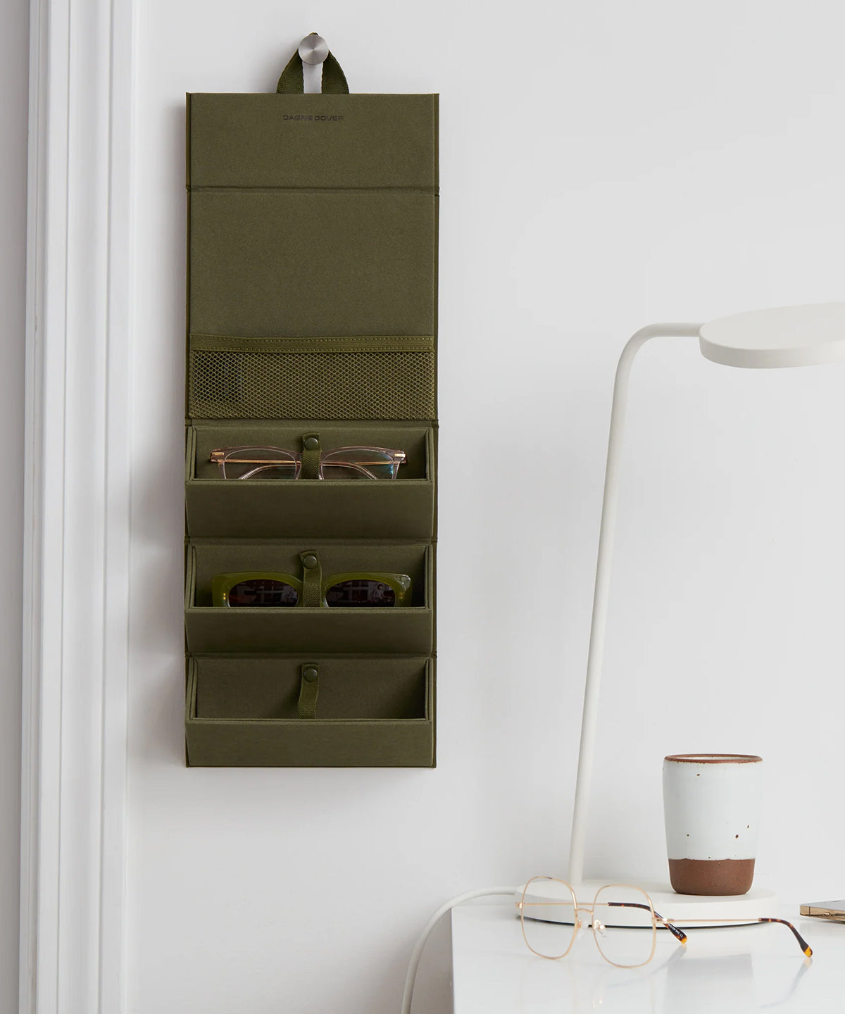 Remi Glasses Case in Dark Moss - Image 9