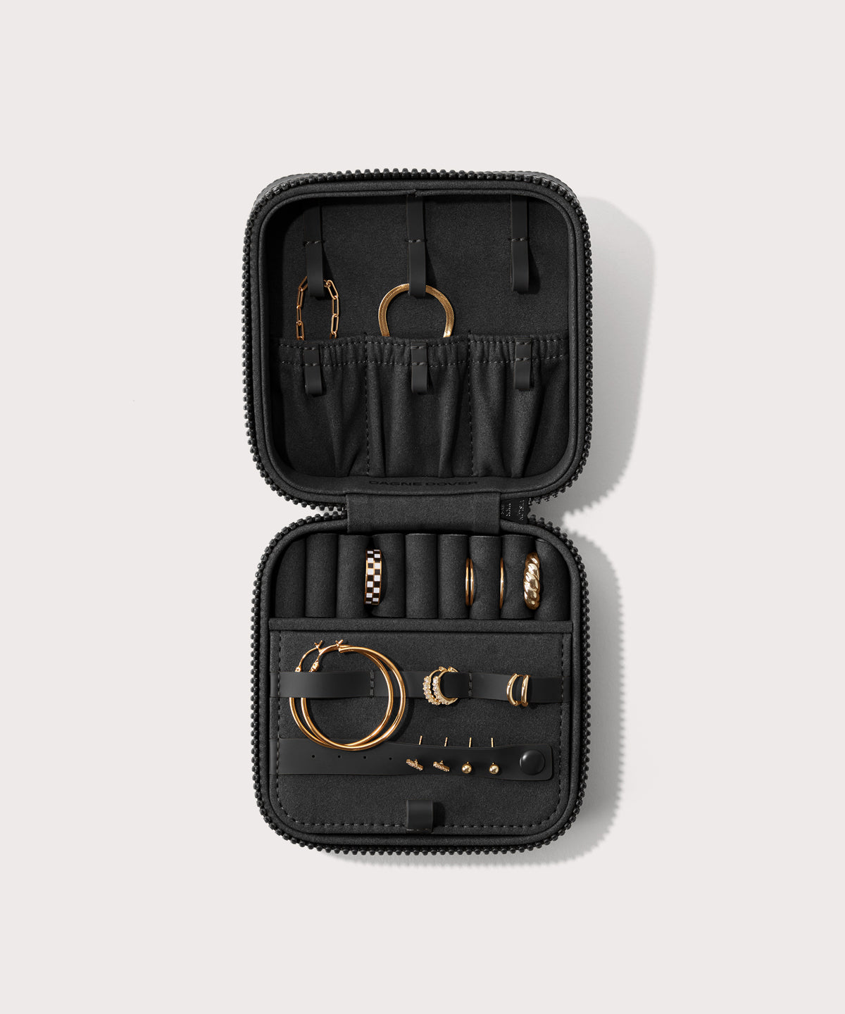 Frankie Jewelry Case in Onyx. Large - Image 2