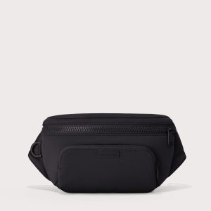 Jax Large Fanny Pack in Onyx
