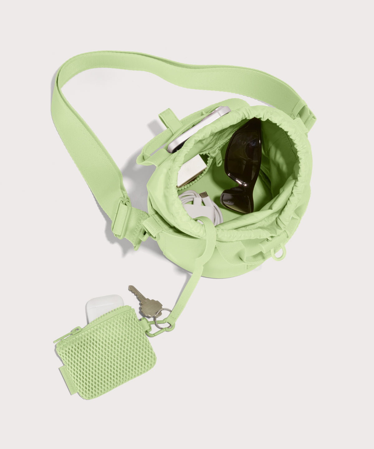 Nico Bucket Bag in Matcha Latte - Image 2