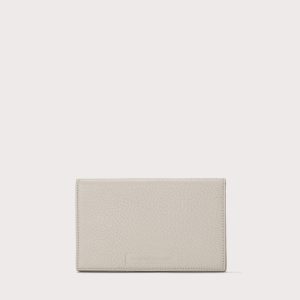 Accordion Travel Wallet in Bone