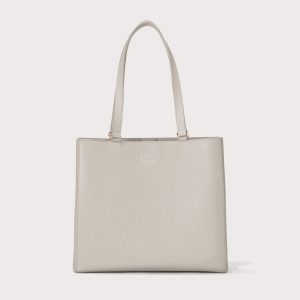 Allyn Tote in Bone. Medium