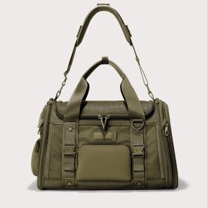 Kyoto Pet Carrier in Dark Moss. Large