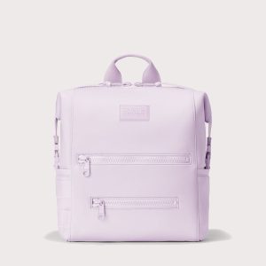 Indi Diaper Backpack in Washed Lilac. Medium