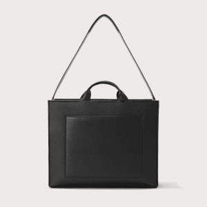 Daily Tote in Onyx. Medium