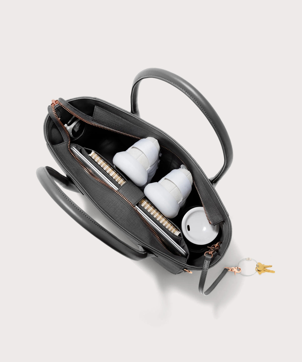 Signature Tote in Graphite. Legend - Image 2