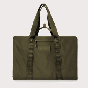 Capri Garment Bag in Dark Moss