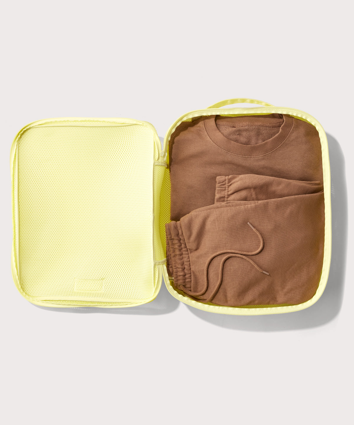 Roma Packing Cube in Citrine Air Mesh. Extra Large - Image 2