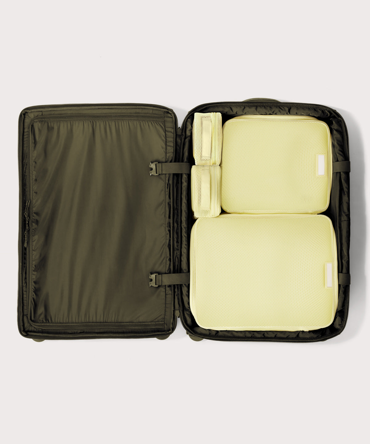 Roma Packing Cube in Citrine Air Mesh. Extra Large - Image 4