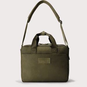 Berlin Travel Brief in Dark Moss