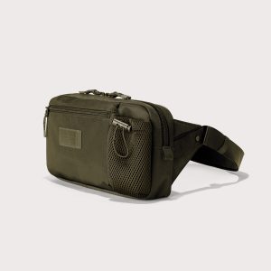Cairo Sling Bag in Dark Moss