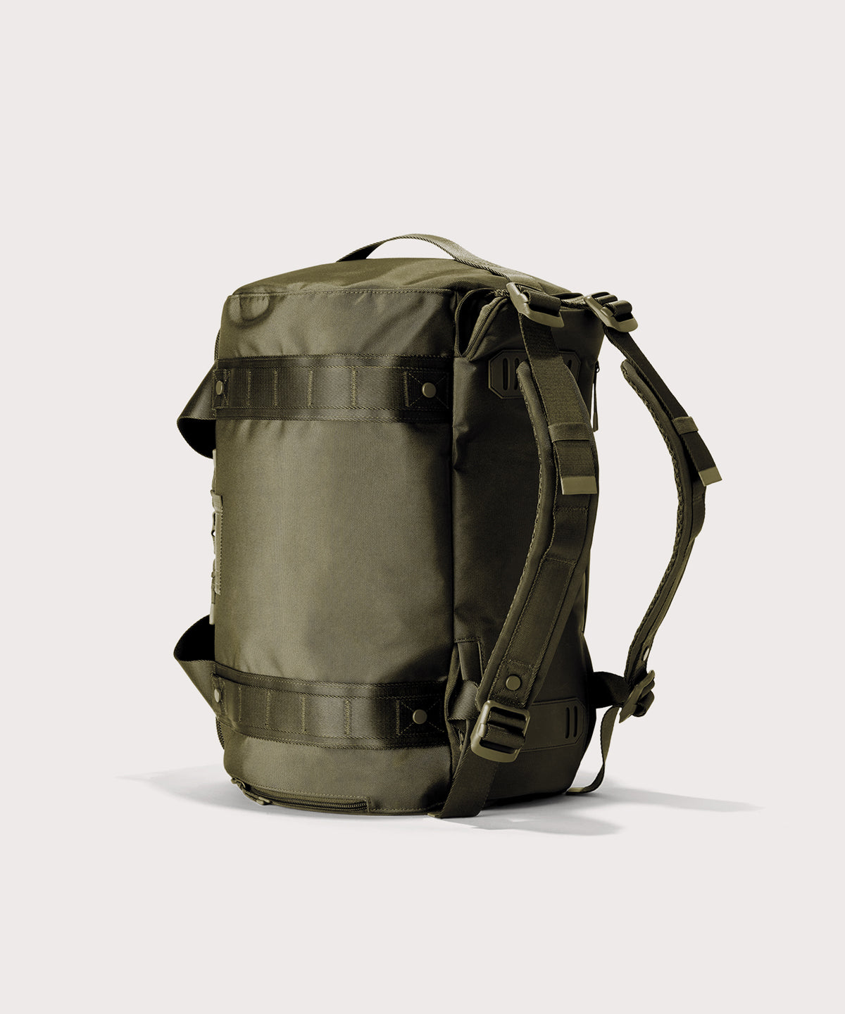 Denver Convertible Duffle in Dark Moss. Medium - Image 5