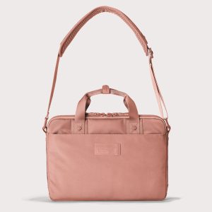 Oslo Slim Laptop Bag in Warm Dust