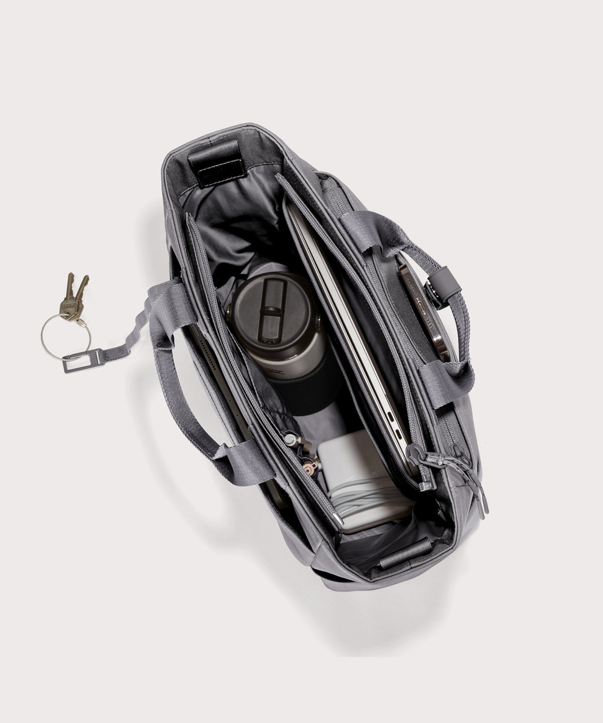 Petra Convertible Tote in Ash - Image 2