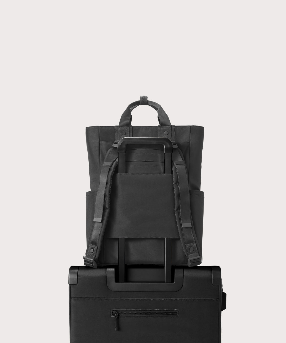 Petra Convertible Tote in Onyx - Image 6
